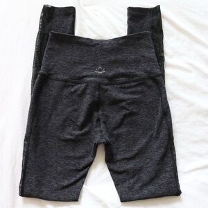 Beyond Yoga | Spacedye Side Mesh Dark gray leggings - XS